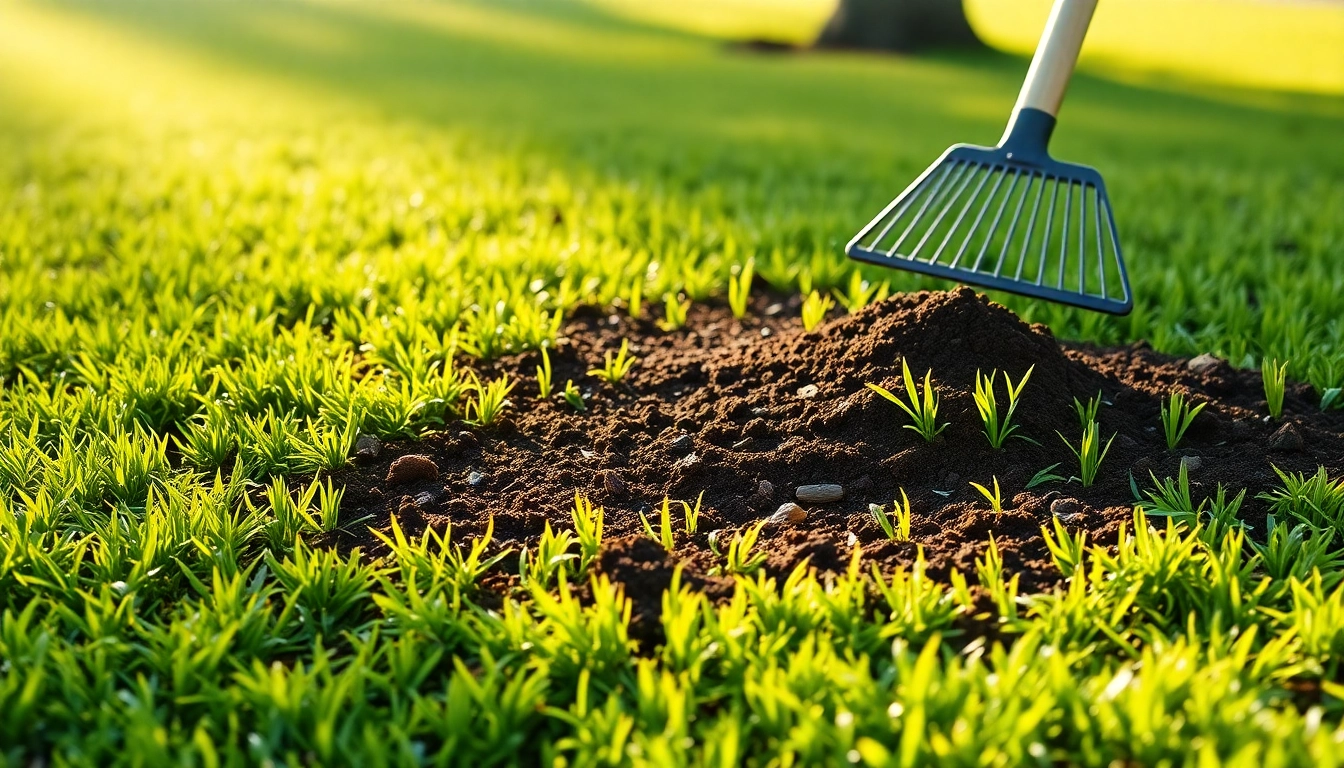 Enhance your lawn top dressing with nutrient-rich compost for a lush, vibrant lawn.