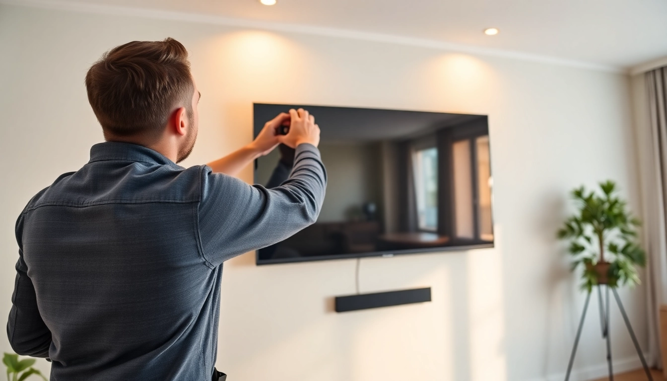 Reliable TV Mounting Installation Service for Your Home: Experience Expertise and Convenience