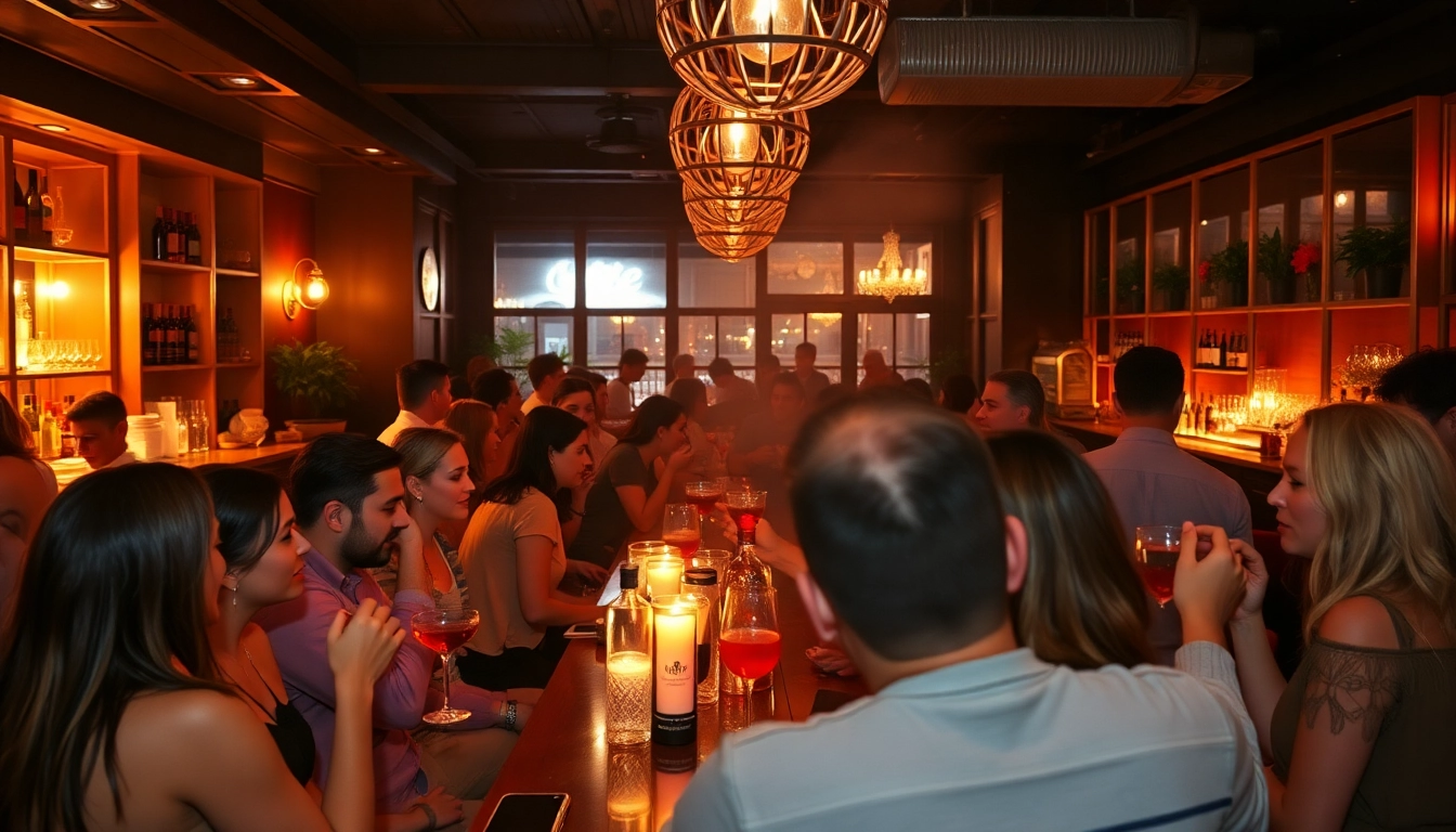 Enjoying an afterwork party in Berlin with vibrant cocktails and a lively atmosphere.