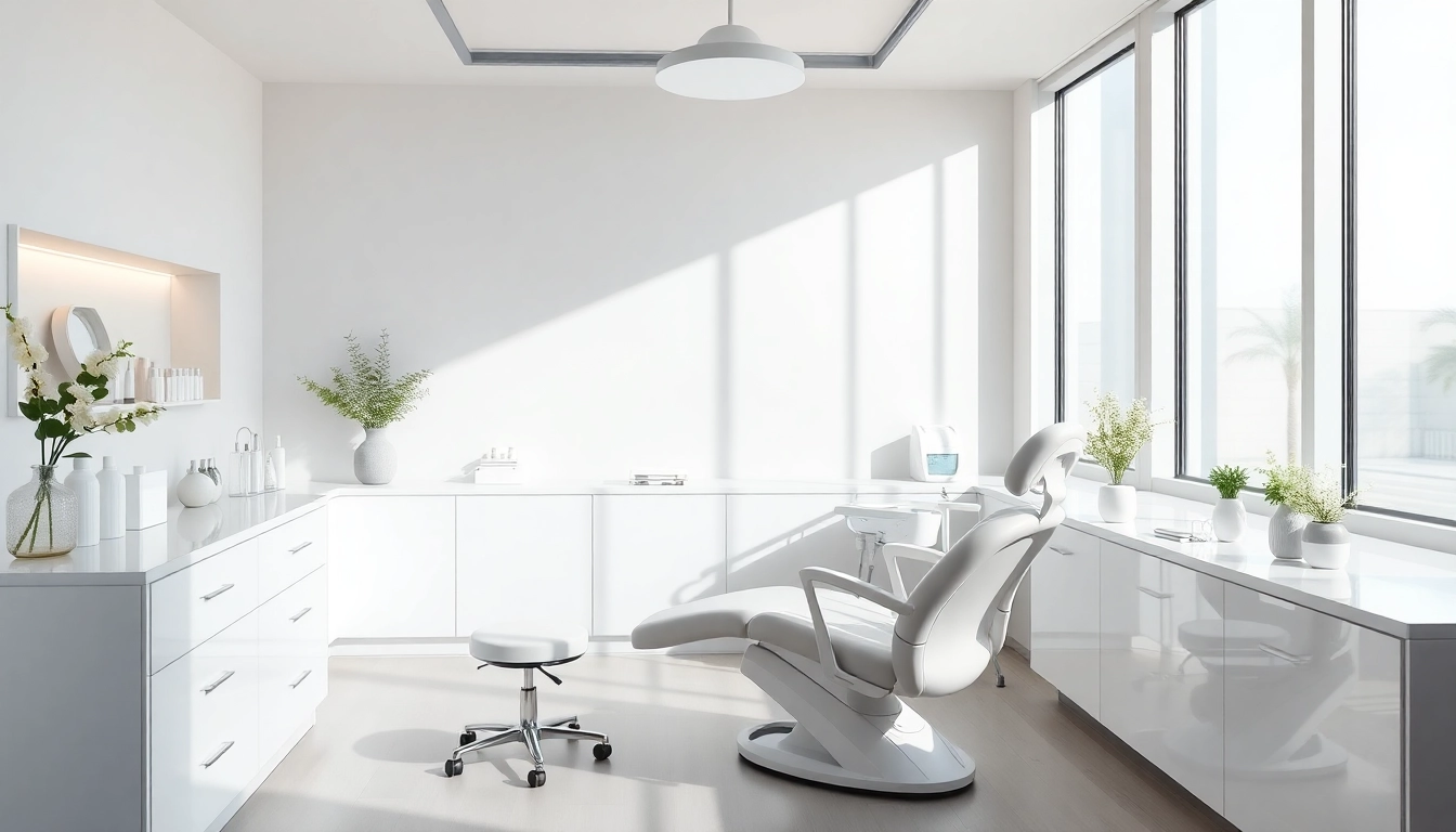 Experience a successful Fett-weg Spritze treatment in a calming, modern clinic environment.