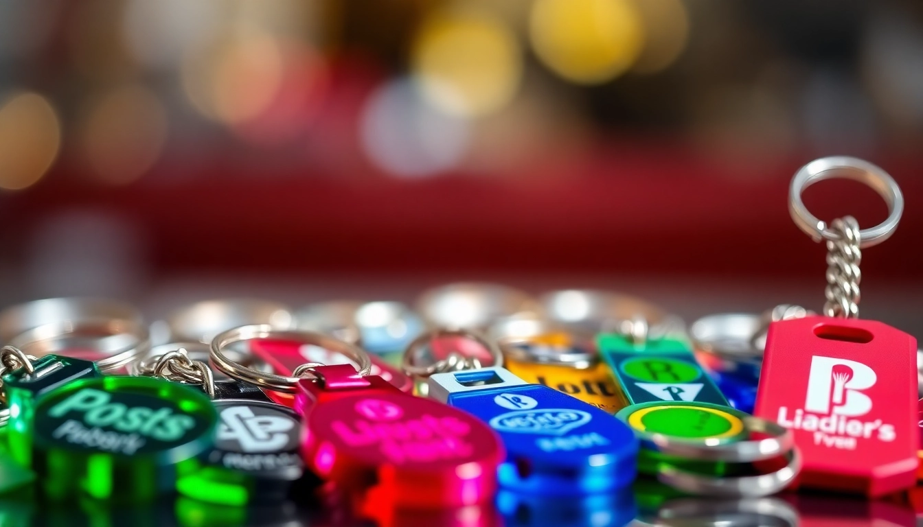 Create your unique keychain custom by choosing from vibrant designs and materials.