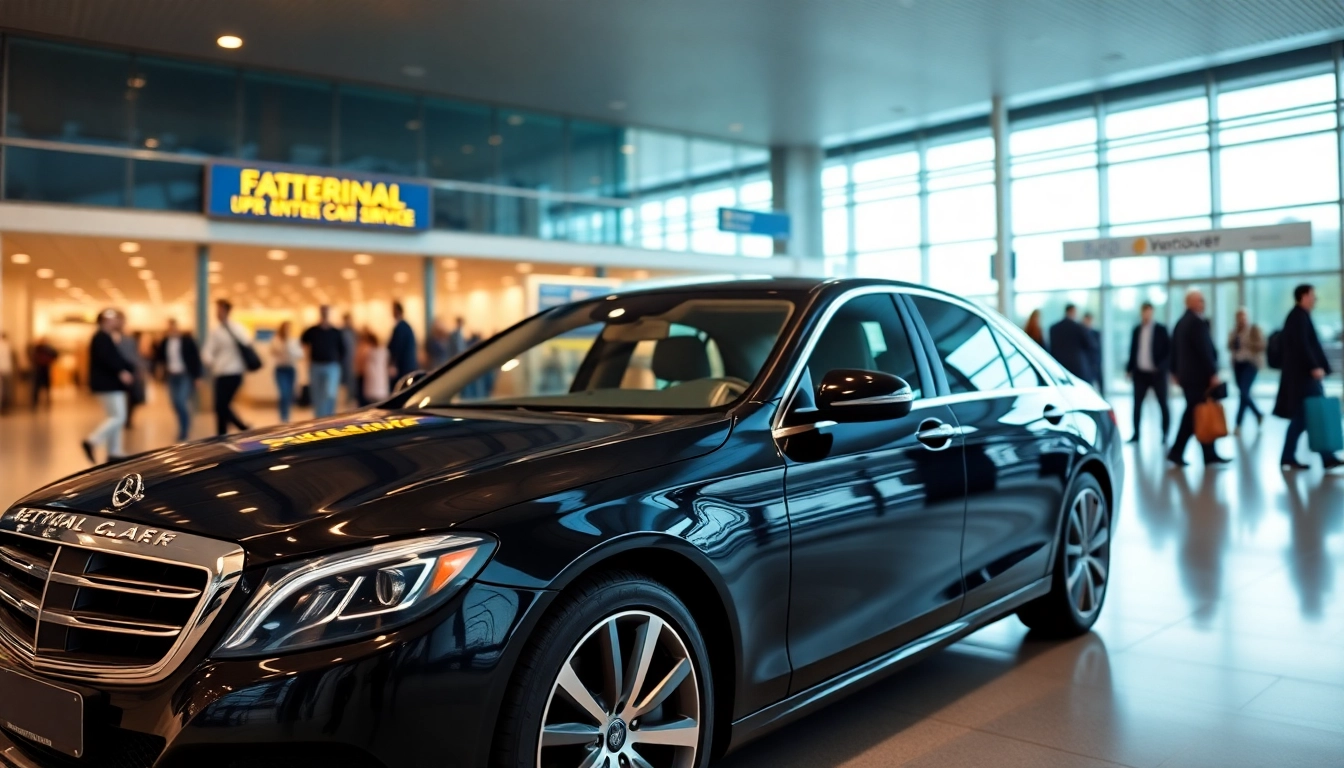 Experience premium car service YVR with a professional driver ready at Vancouver International Airport.