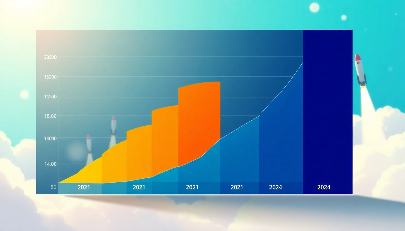 Visual representation of Revenue Rocket Lab growth, showcasing impressive revenue trends from 2021 to 2024.