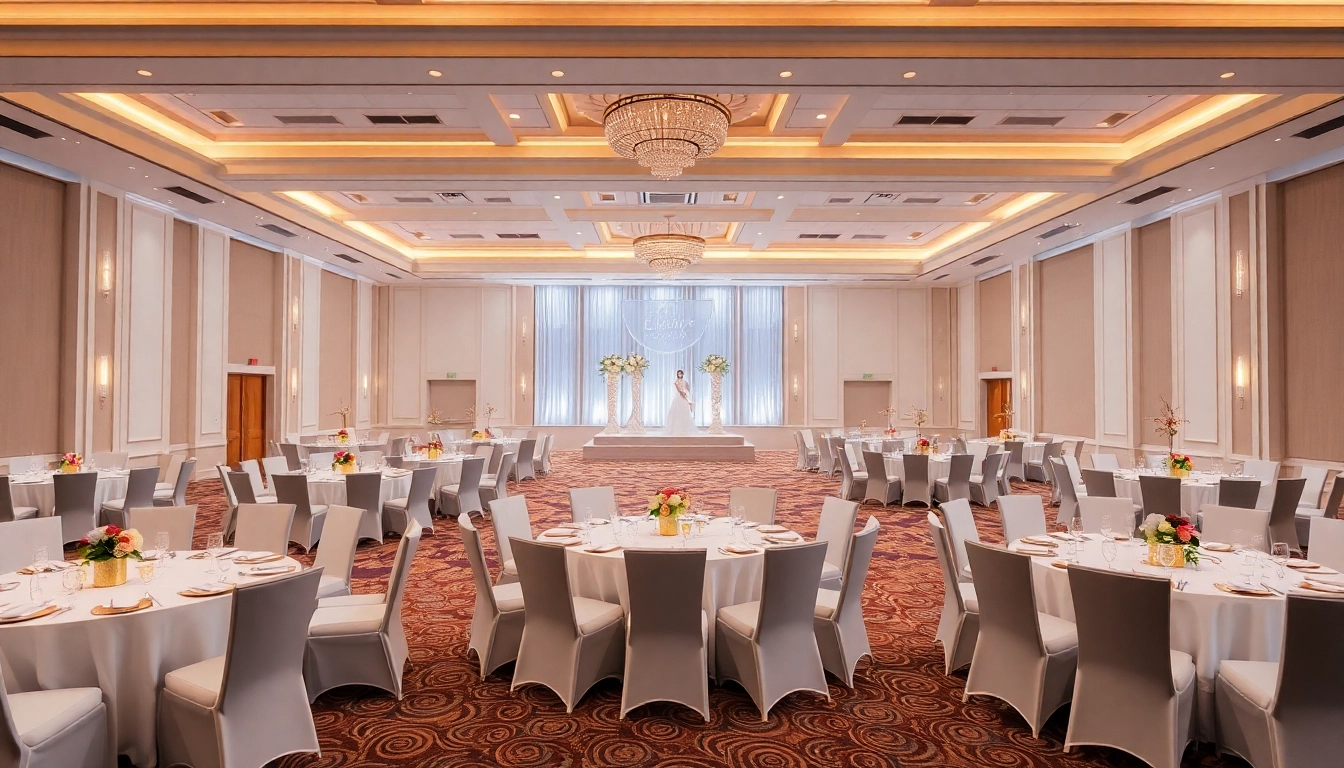 Showcase the spacious and elegant trenton event center for weddings and corporate events.