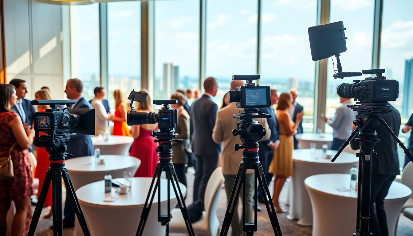 Capture the essence of Miami Corporate Event Videography Photography at a lively corporate event.