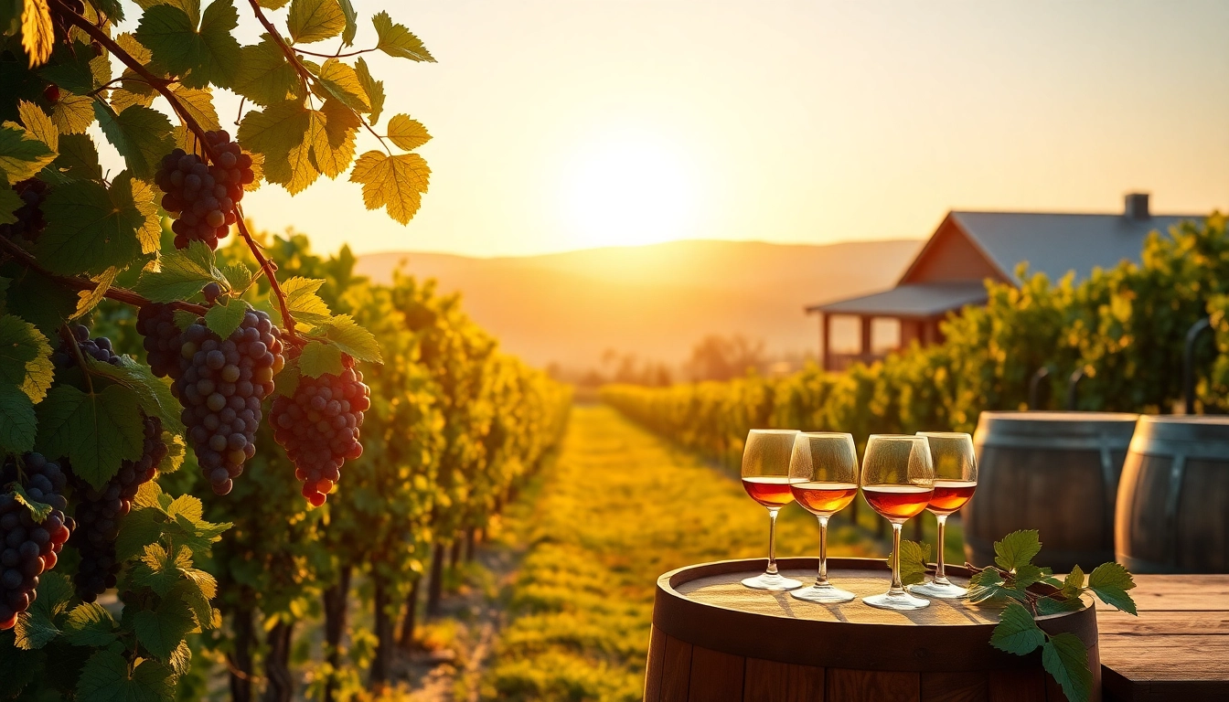 Savoring wine at a scenic winery sacramento with lush vineyards and a warm atmosphere