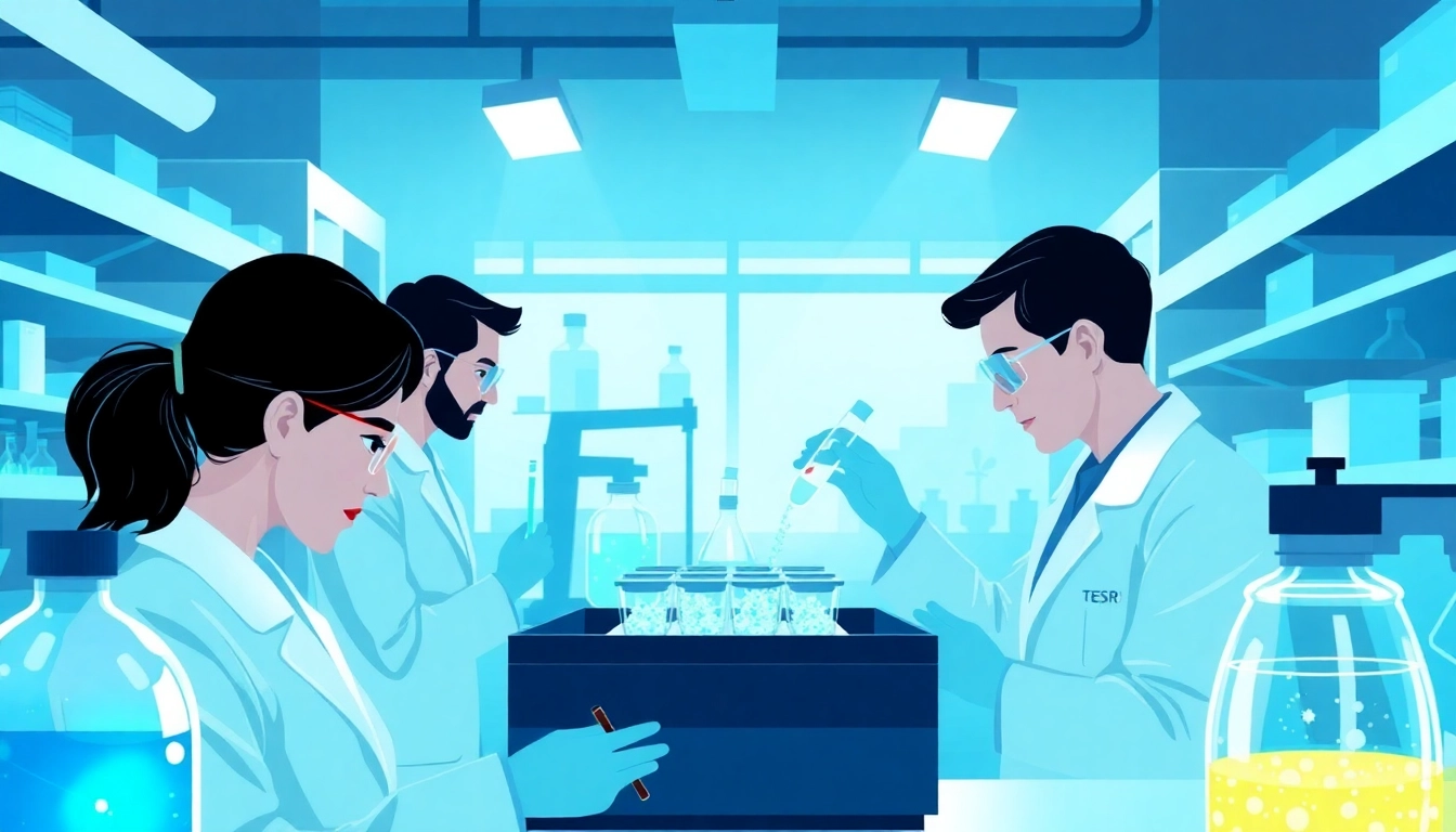 Researchers conducting all check experiments with TeSR™ media in a sterile laboratory setting.