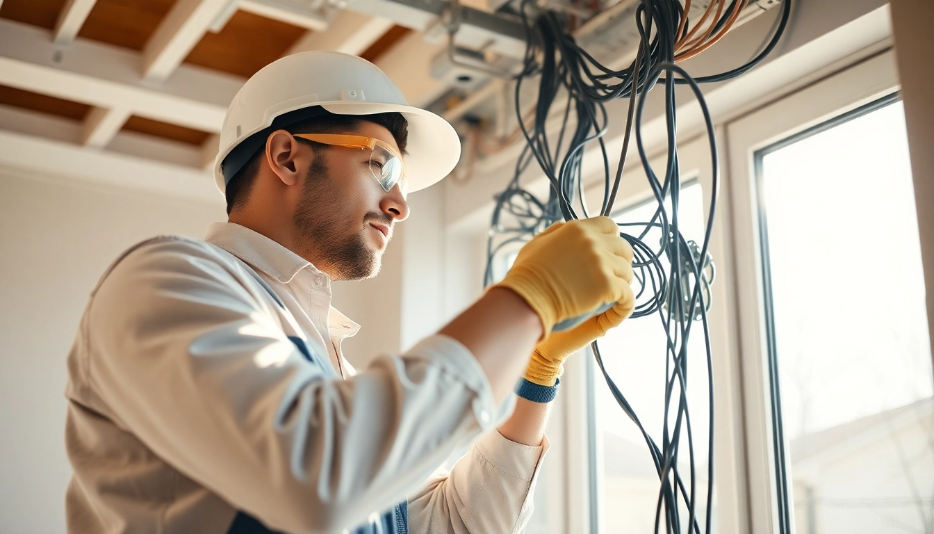 Expert inspection by Electrical Contractor Clearwater in a modern home environment.