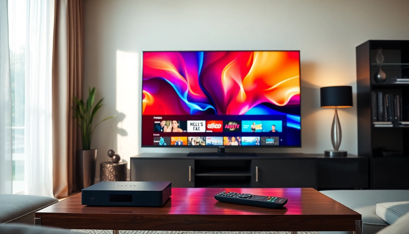 Comprar IPTV para una experiencia de entretenimiento moderna y envolvente en el hogar.