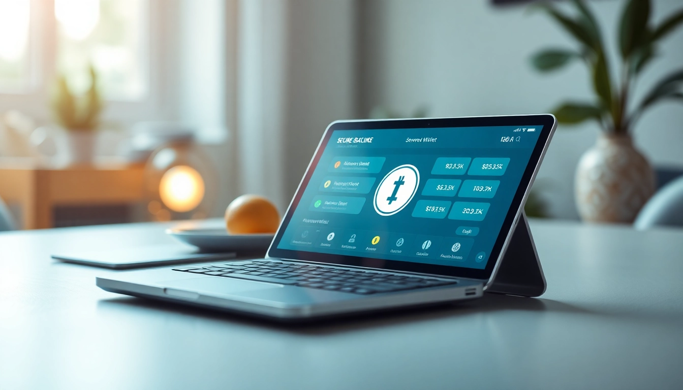 Join the world of secure transactions with the guarda wallet interface in a sleek, professional setting.