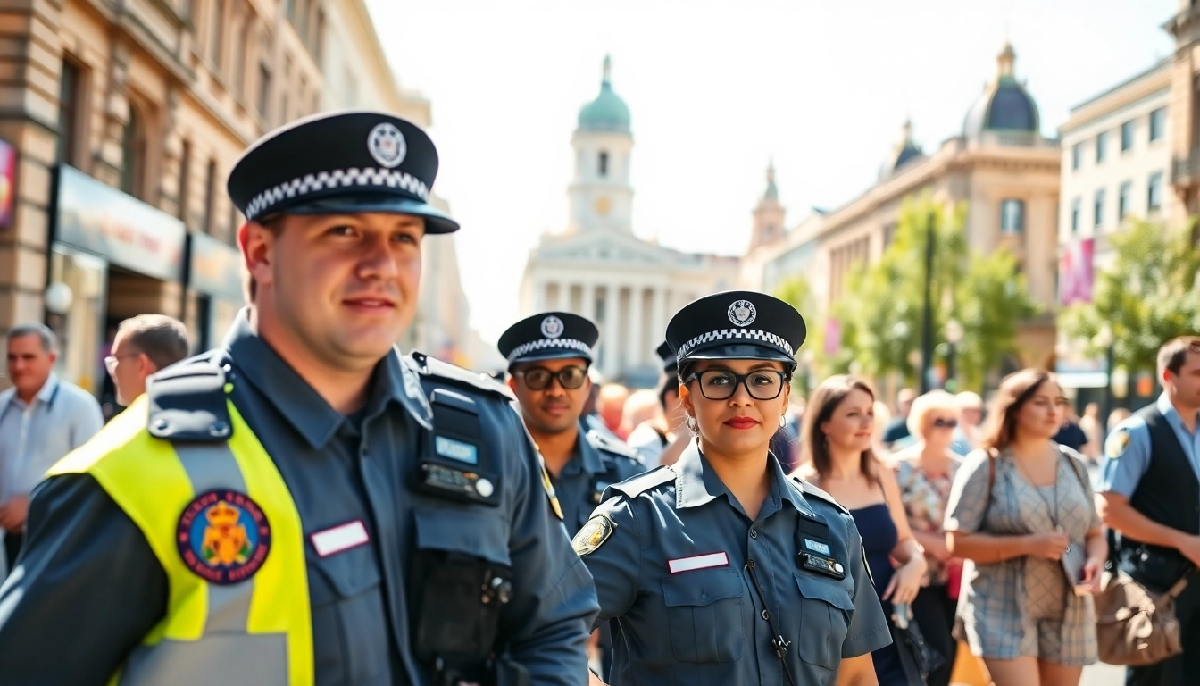 Security Guards Birmingham providing safety and patrol services in a diverse urban setting.