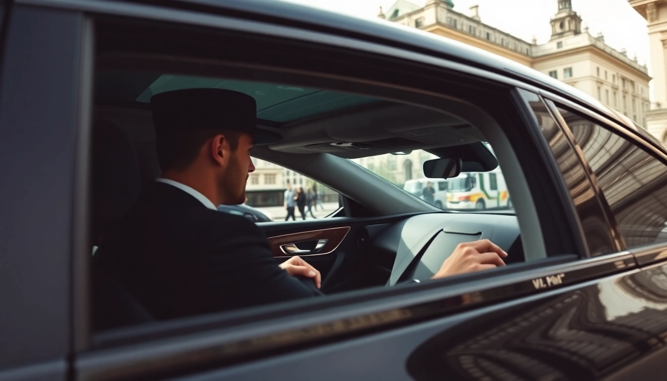 Experience premium comfort with a private chauffeur london driving through iconic landmarks.