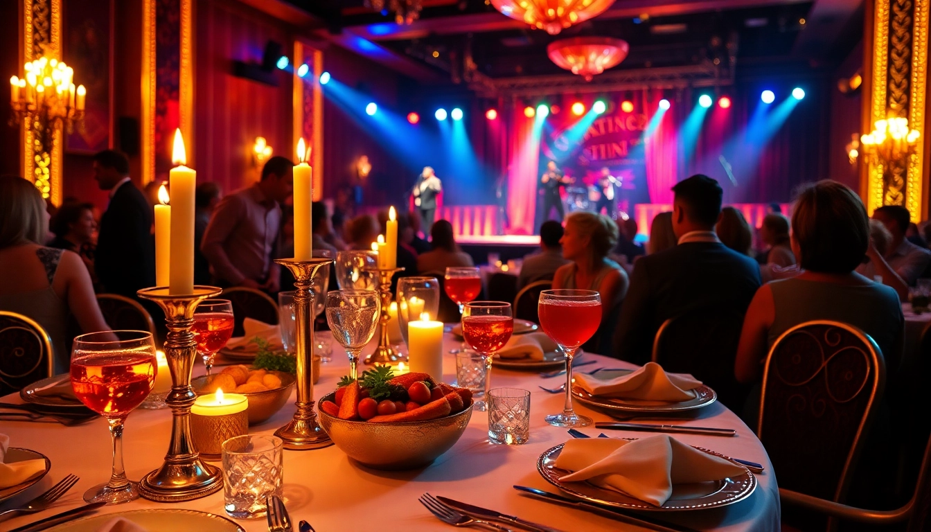 Experience unforgettable dinner shows in las vegas with lively performances and gourmet food.