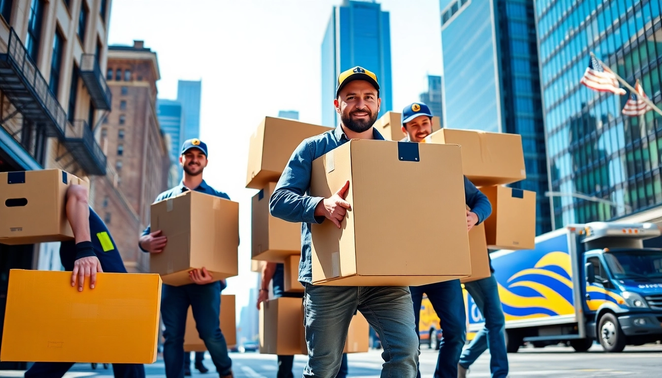 Offering affordable services for Cheap movers nyc with an efficient team in an urban environment.
