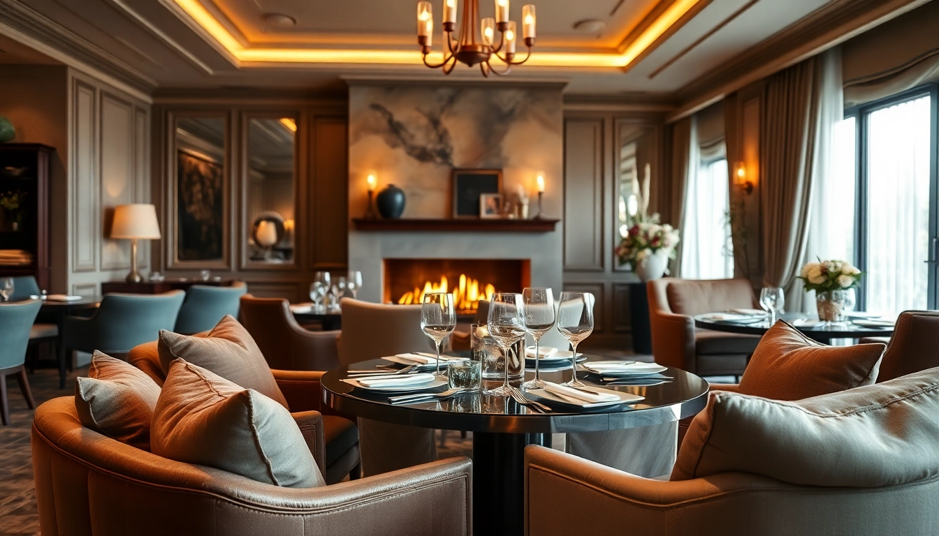 El diseño de interiores de lujo12 que destaca elegancia y sofisticación en un ambiente acogedor.