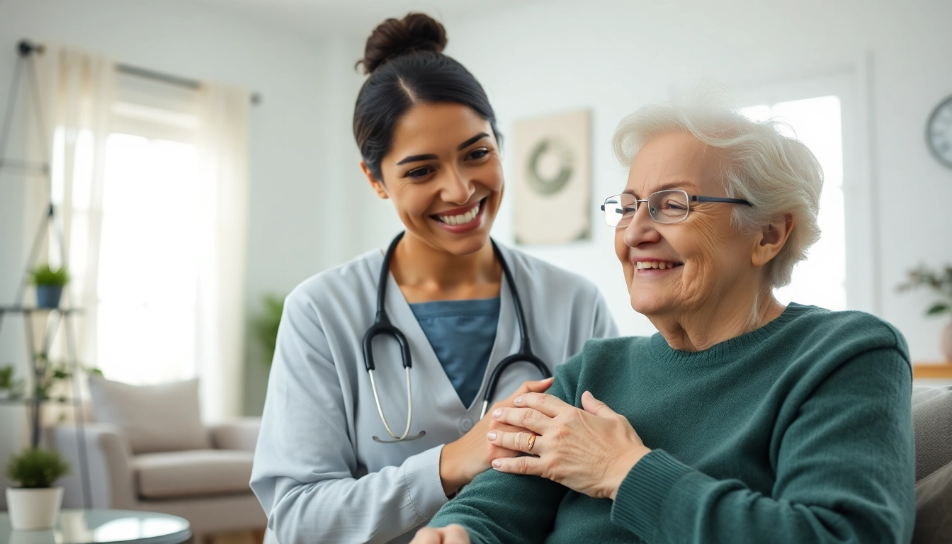 Senior caregivers austin tx helping elderly in a warm, inviting home environment.