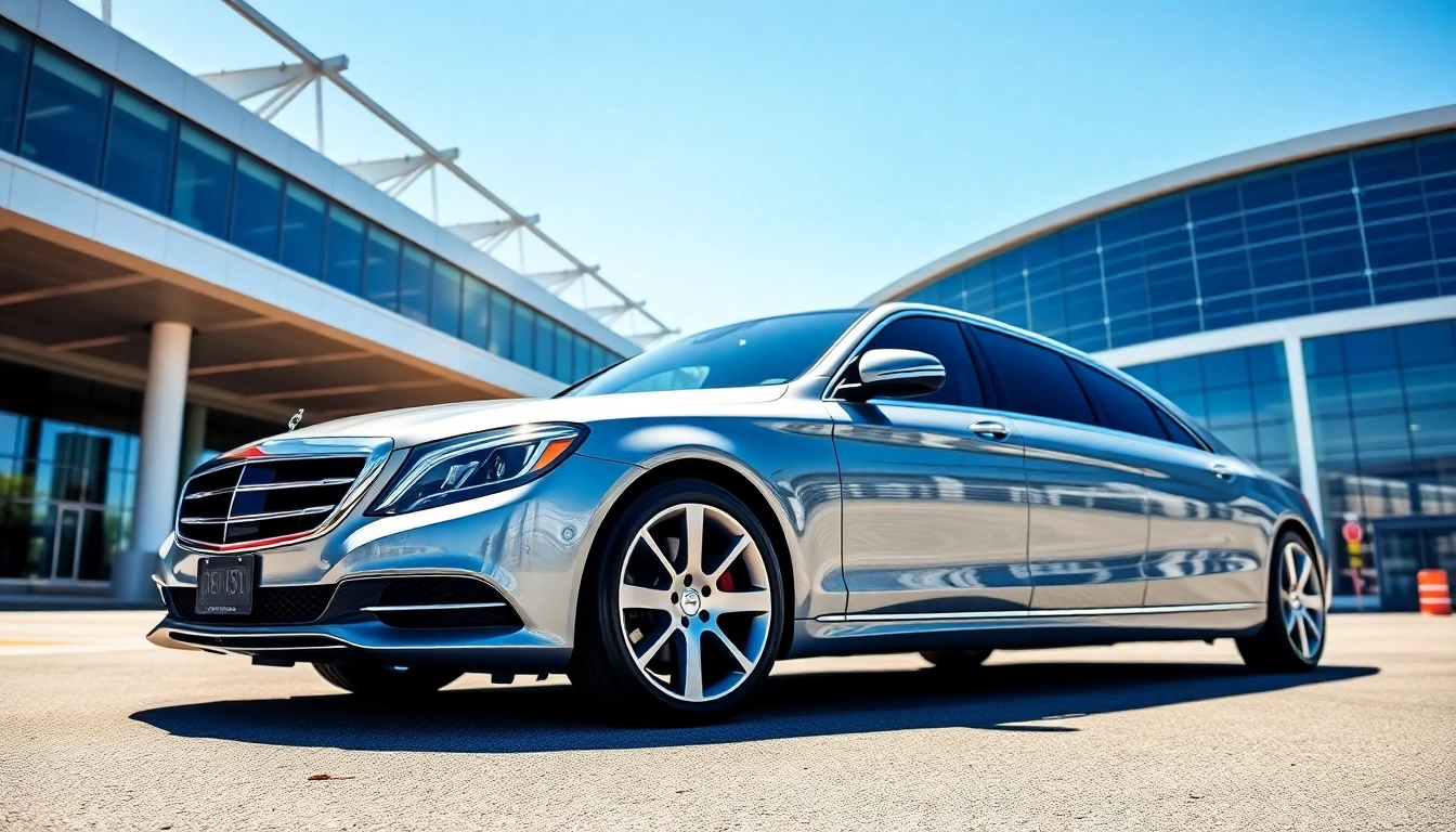 Offering premium car service from Vancouver airport to Whistler with a sleek luxury vehicle.